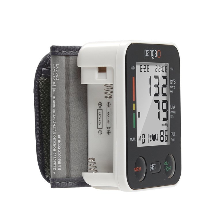 Advance auto digital sphygmomanometer accuracy wrist taking blood pressure monitor at home