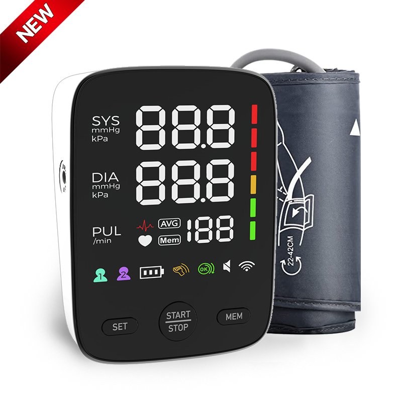 Smart Blood Pressure Monitor Arm Type Digital Automatic Voice Broadcast Blood Pressure Monitor For Home Hospital