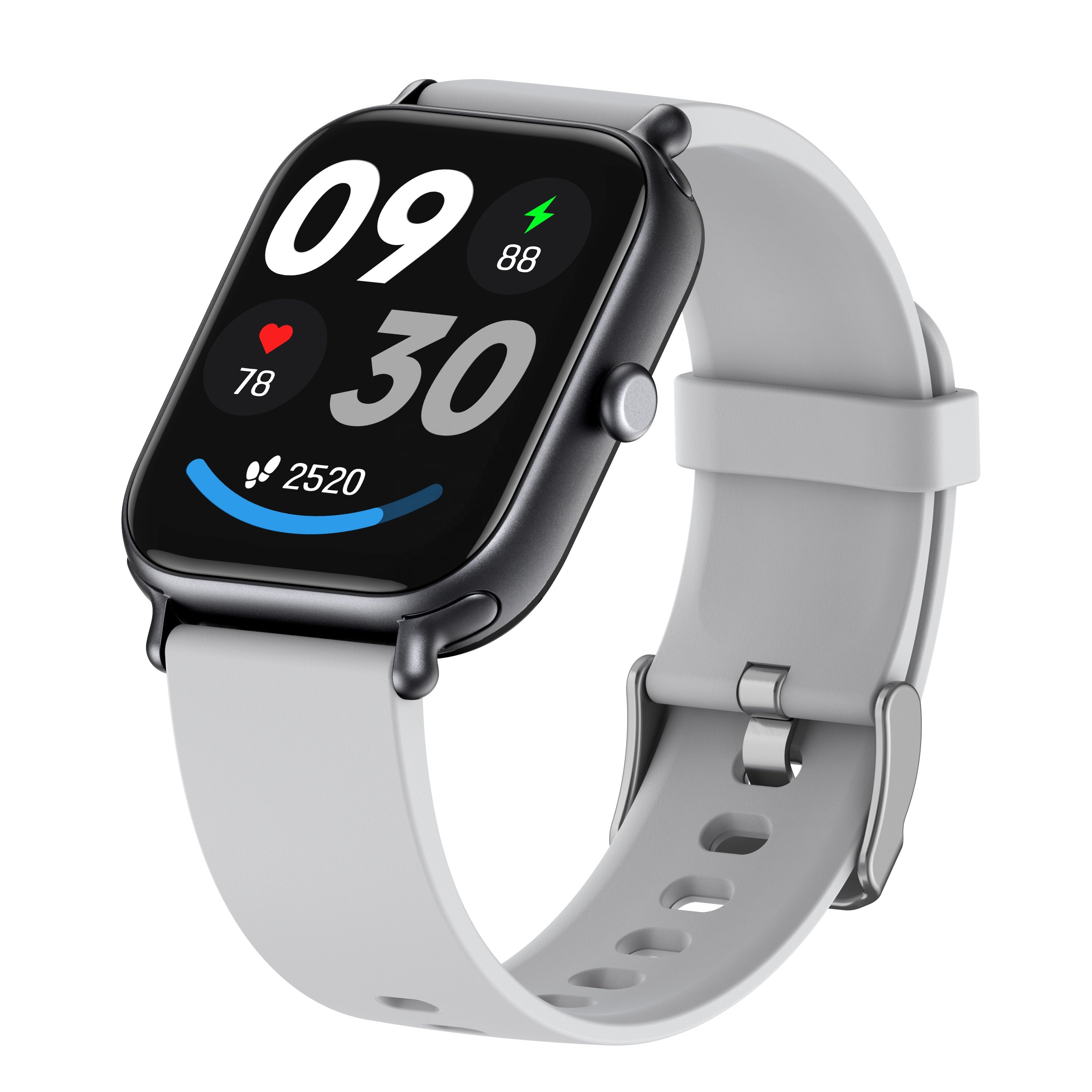 1.95inch Health monitoring Waterproof Smart Watch with Heart Rate and Blood Pressure Monitoring Sports Smart Bracelet