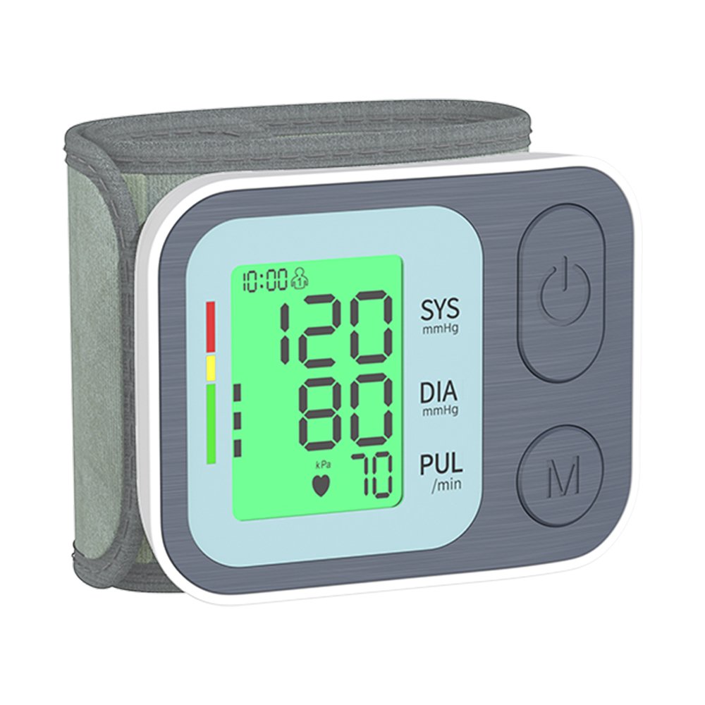 Portable Wrist Blood Pressure Monitor Automatic Bp Machine Sphygmomanometer Tensiometros Automatic Wrist Blood Pressure Machine