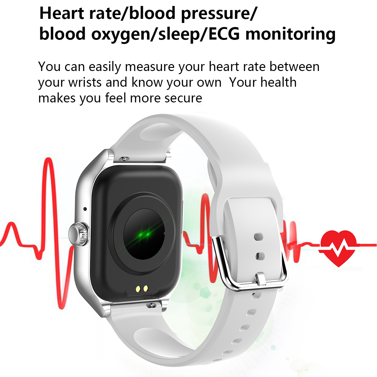 Trending 2024 New Electronics Waterproof Relojes for Apple Sport Smartwatch Sleep Monitoring Fitness Health Tracker Smart Watch