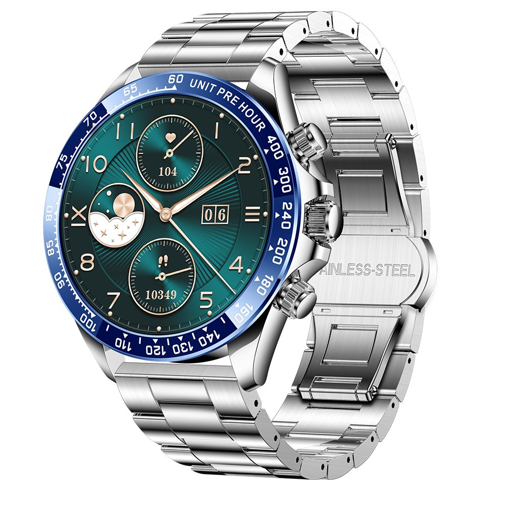 AK63 Smart watch 2024 1.43inch AMOLED screen Health Monitoring blood oxygen BT call IP67 Round Sport Smart Watch For Men