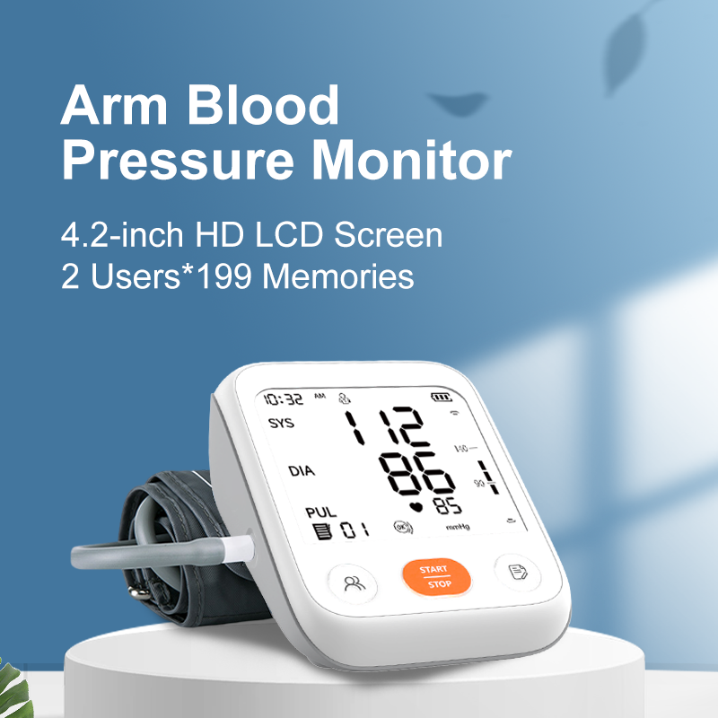 Automatic Bp Monitor Blood Pressure Tansiyon Aleti Tensiometro Sphygmomanometer Cuff Bp Machine Digital Blood Pressure Monitor