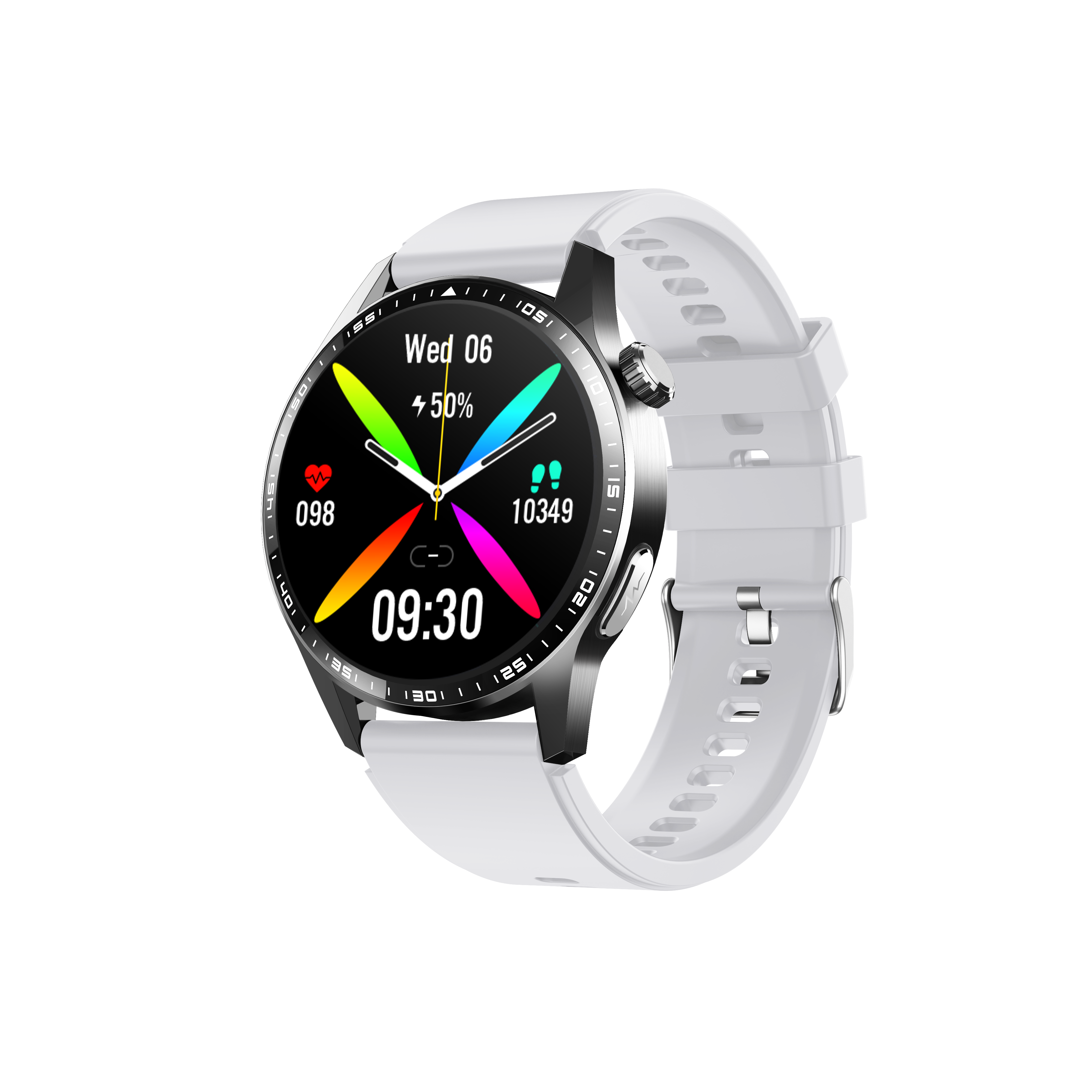 IP67 Waterproof Smartwatch 4G IPS Display Item Shape Fitness Tracker Blood Pressure Monitor Call Answer Function Compatible iOS
