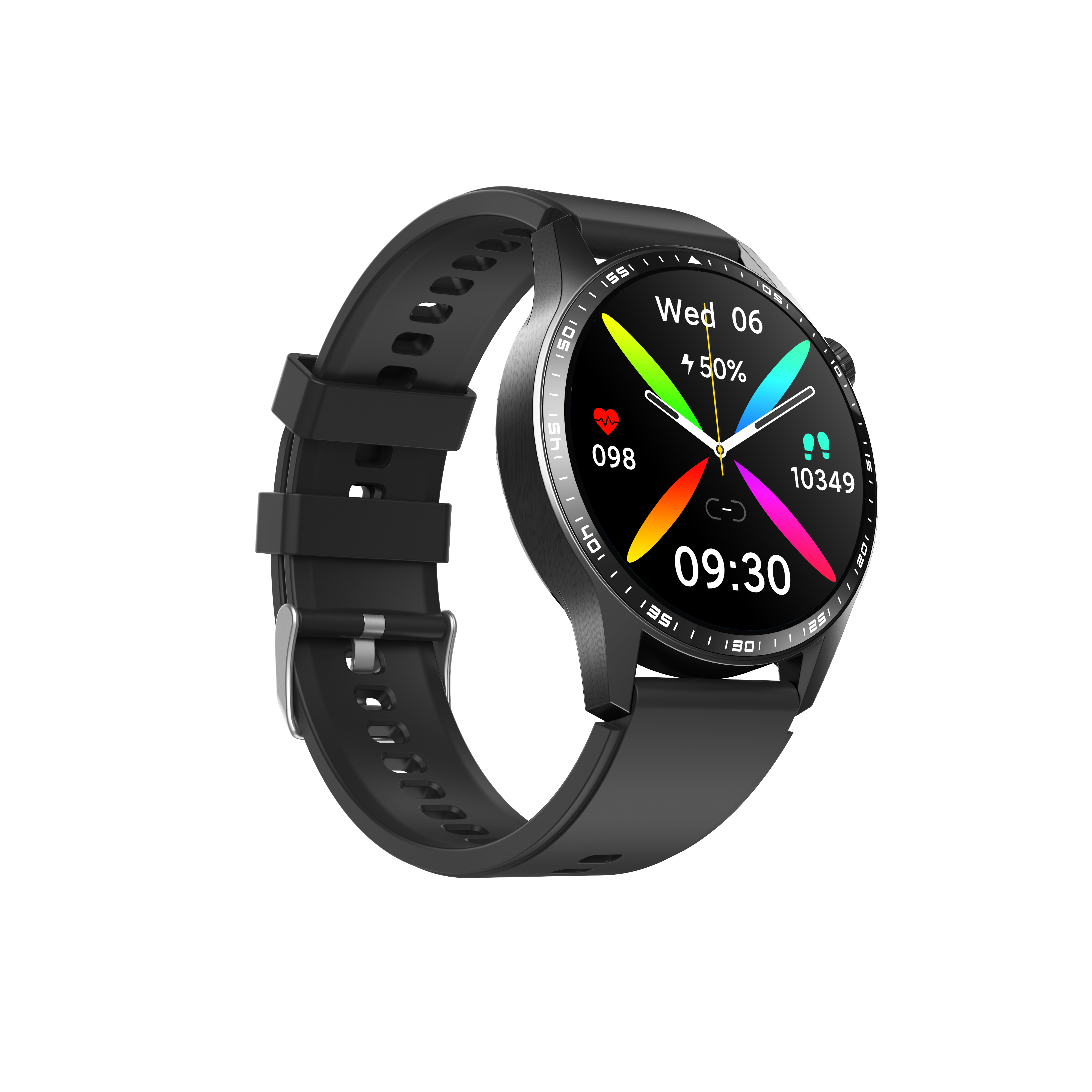 IP67 Waterproof Smartwatch 4G IPS Display Item Shape Fitness Tracker Blood Pressure Monitor Call Answer Function Compatible iOS