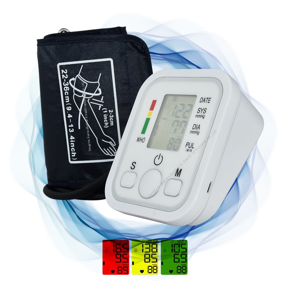 Display Voice Prompt Cuff Medical Supplies Electric Price Upper Arm BP Digital Blood Pressure Sphygmomanometer Machine Monitor