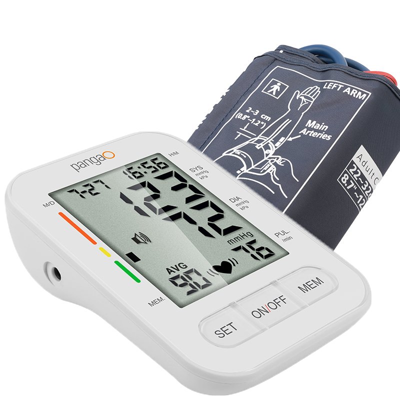 Pangao newest medical product CE ROHS approved arm blood pressure meter monitor for hospital