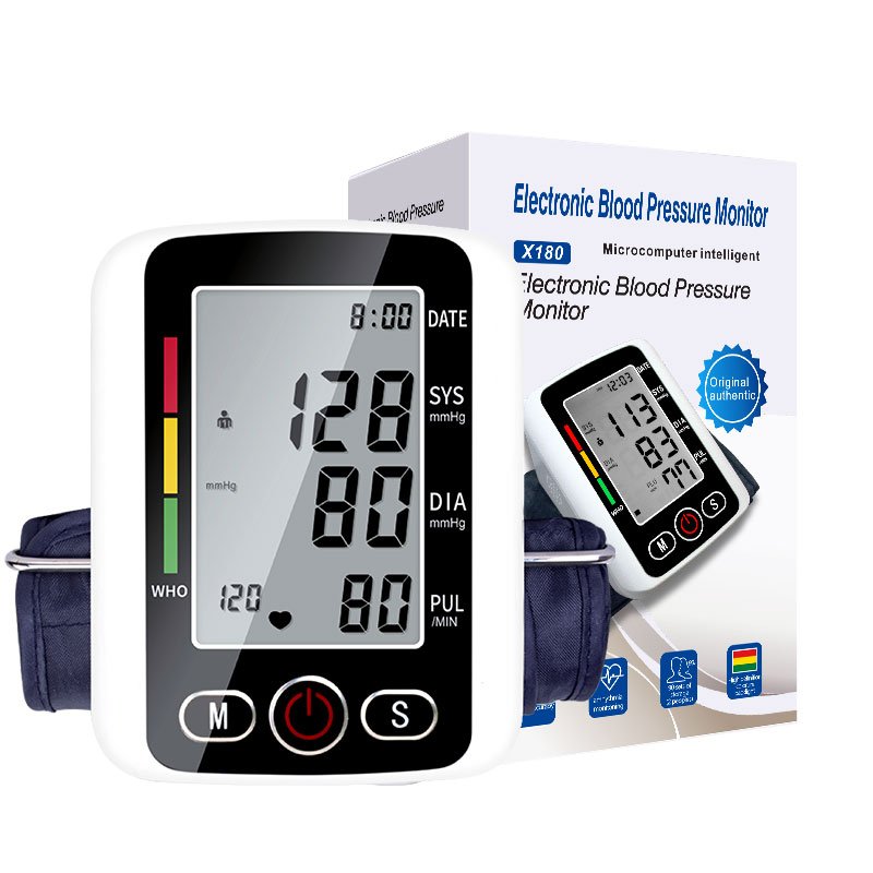 Spanish Voice Broadcast Automatic Tensiometro Digital Upper Arm Blood Pressure Monitor De Presion Arterial With Spanish