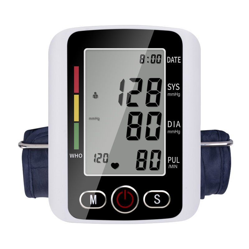 Spanish Voice Broadcast Automatic Tensiometro Digital Upper Arm Blood Pressure Monitor De Presion Arterial With Spanish