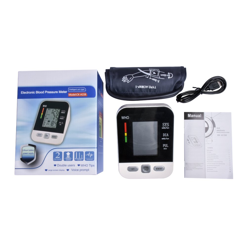 Buy Life Changkun Brand CK-A158 Ambulatory Home Care Automatic Upper Arm Type Voice Blood Pressure Monitor Rechargeable