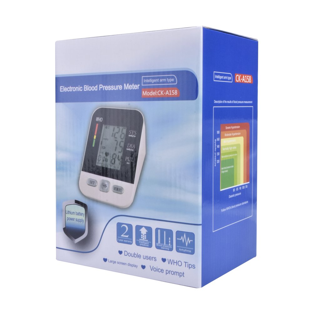 Buy Life Changkun Brand CK-A158 Ambulatory Home Care Automatic Upper Arm Type Voice Blood Pressure Monitor Rechargeable