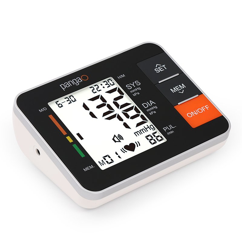 New design automatic digital portable upper arm types of blood pressure monitor machine with stand