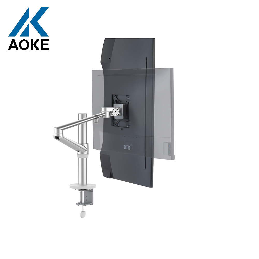 OEM 13"-32" Screen Adjustable Dual single Monitor Arm Stand Laptop Desk Mount with C-clamp
