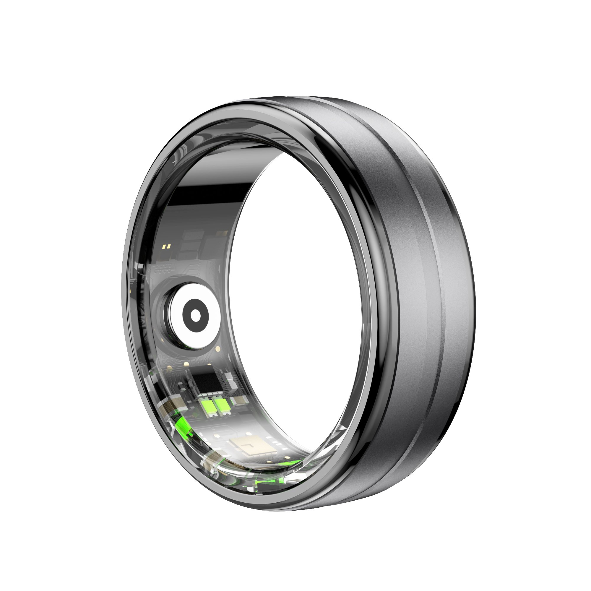 R06 Smart Ring Heart Rate Blood Pressure Sleep Health Sport Monitor Step Distance Fitness Tracker 5ATM 5 Sizes Qring APP Fashion