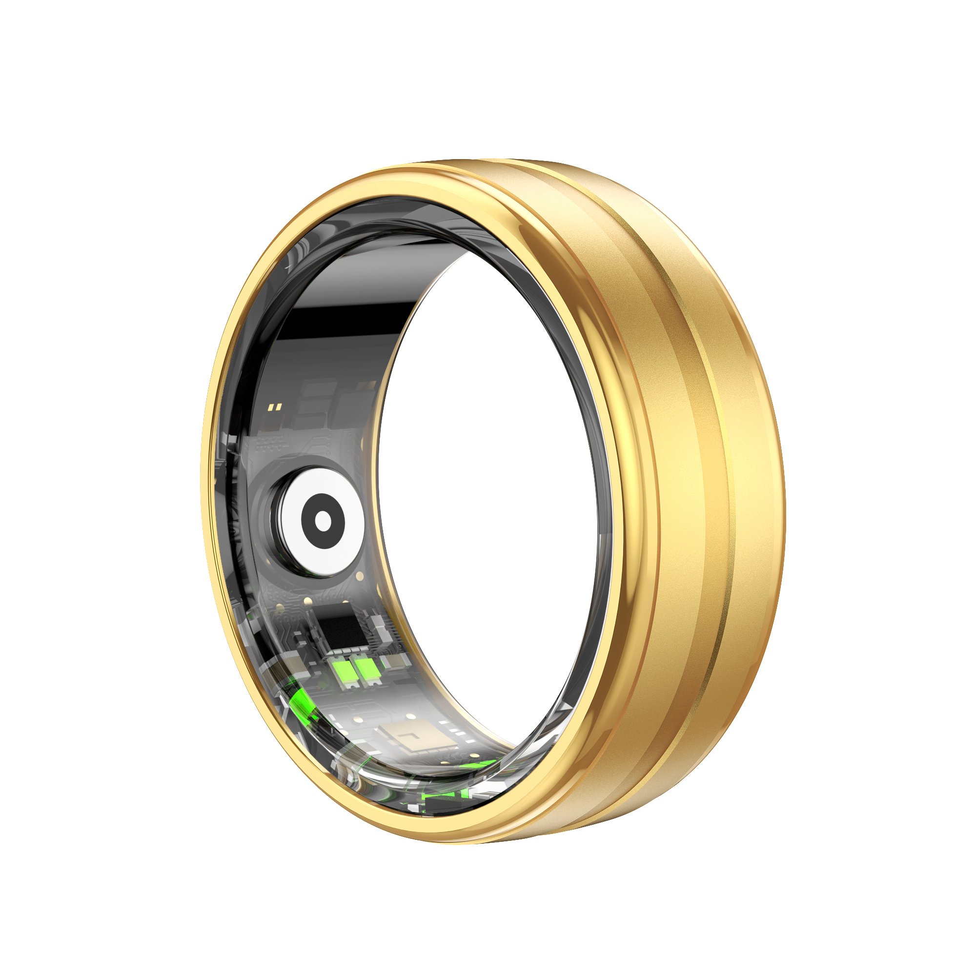 R06 Smart Ring Heart Rate Blood Pressure Sleep Health Sport Monitor Step Distance Fitness Tracker 5ATM 5 Sizes Qring APP Fashion