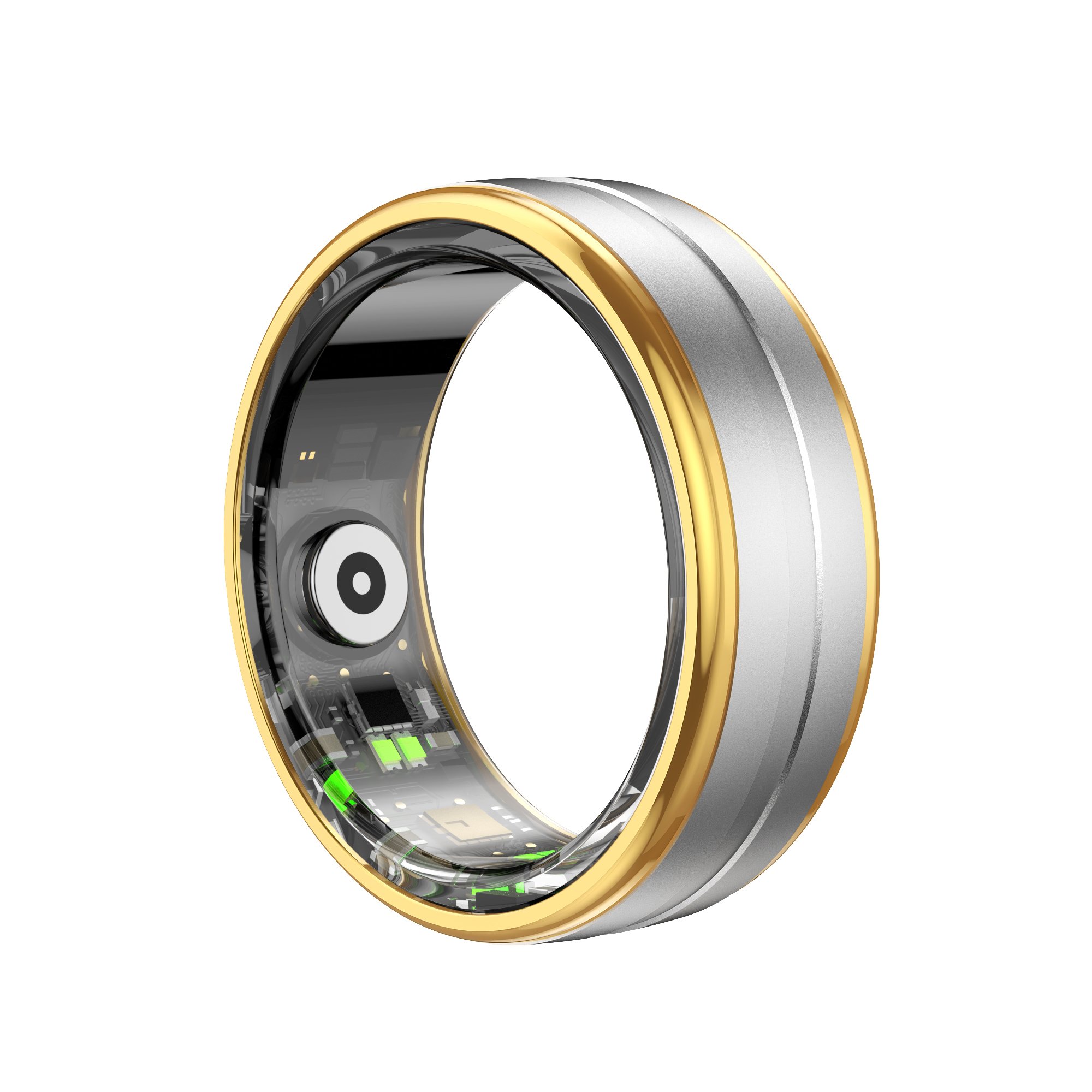 R06 Smart Ring Heart Rate Blood Pressure Sleep Health Sport Monitor Step Distance Fitness Tracker 5ATM 5 Sizes Qring APP Fashion
