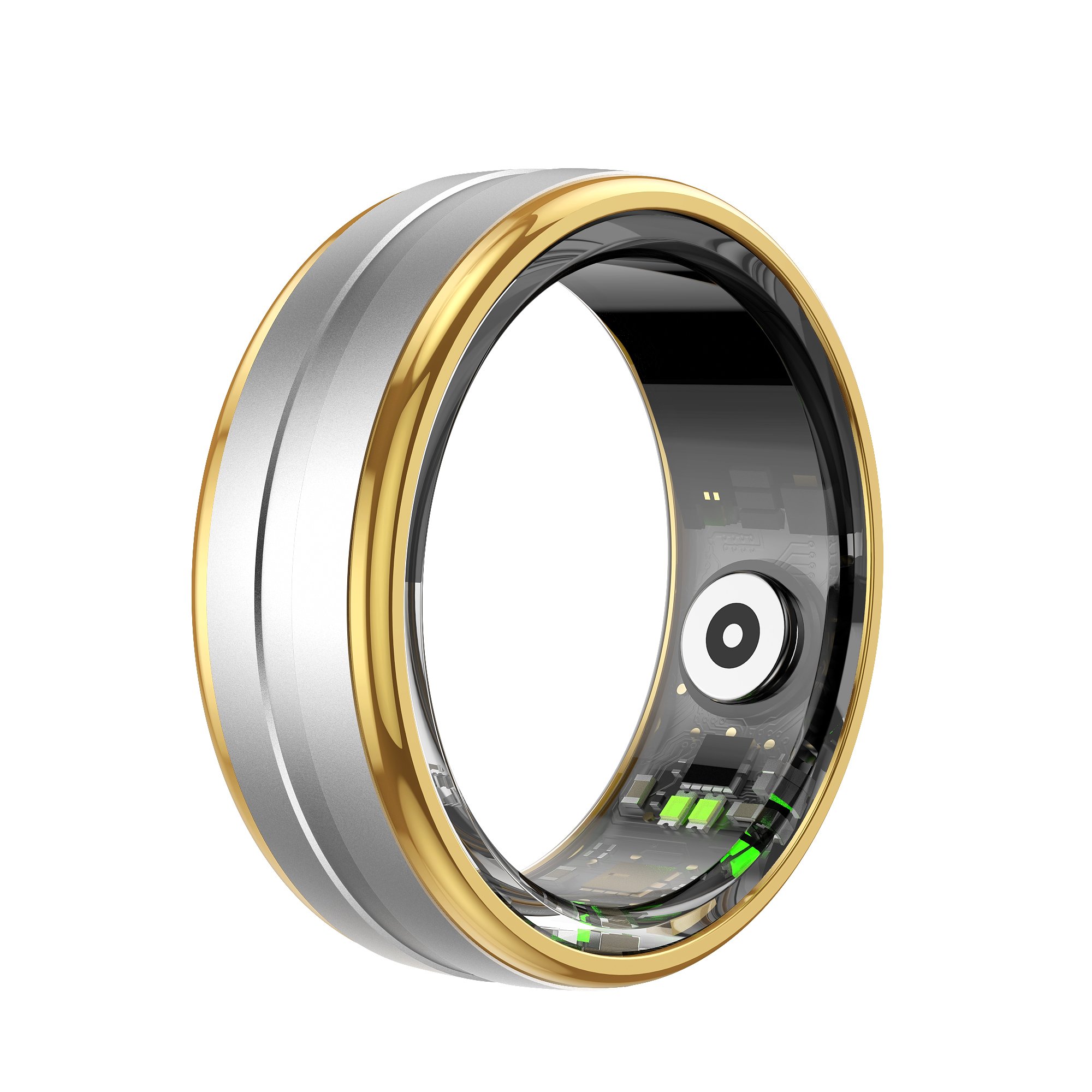 R06 Smart Ring Heart Rate Blood Pressure Sleep Health Sport Monitor Step Distance Fitness Tracker 5ATM 5 Sizes Qring APP Fashion