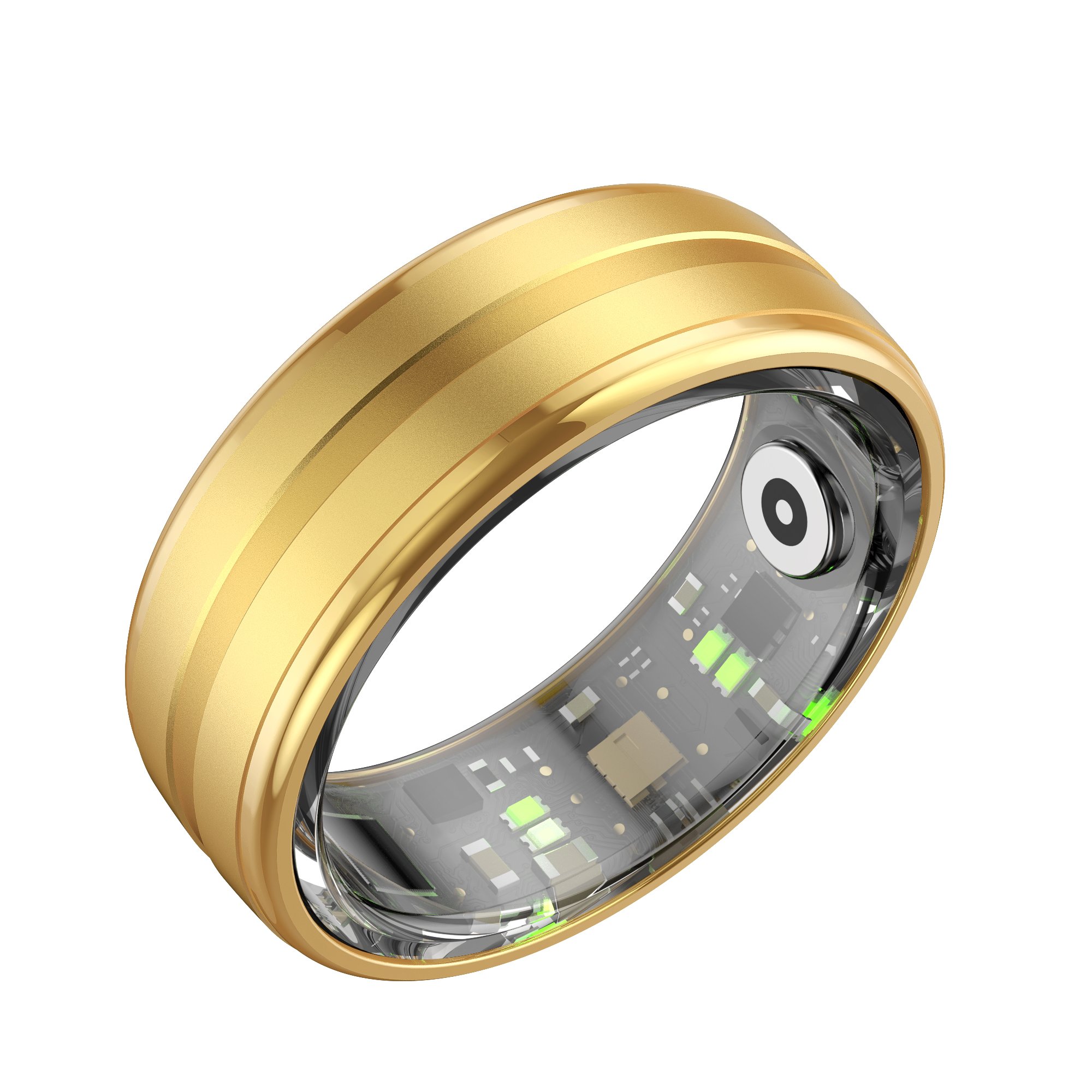 R06 Smart Ring Heart Rate Blood Pressure Sleep Health Sport Monitor Step Distance Fitness Tracker 5ATM 5 Sizes Qring APP Fashion