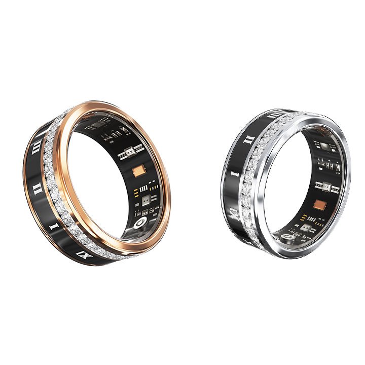 2024 Fashion Smart Ring Multi -Function Ring Motion Monitoring Sleep Monitoring Step Take Photos
