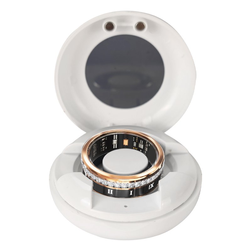 2024 Fashion Smart Ring Multi -Function Ring Motion Monitoring Sleep Monitoring Step Take Photos