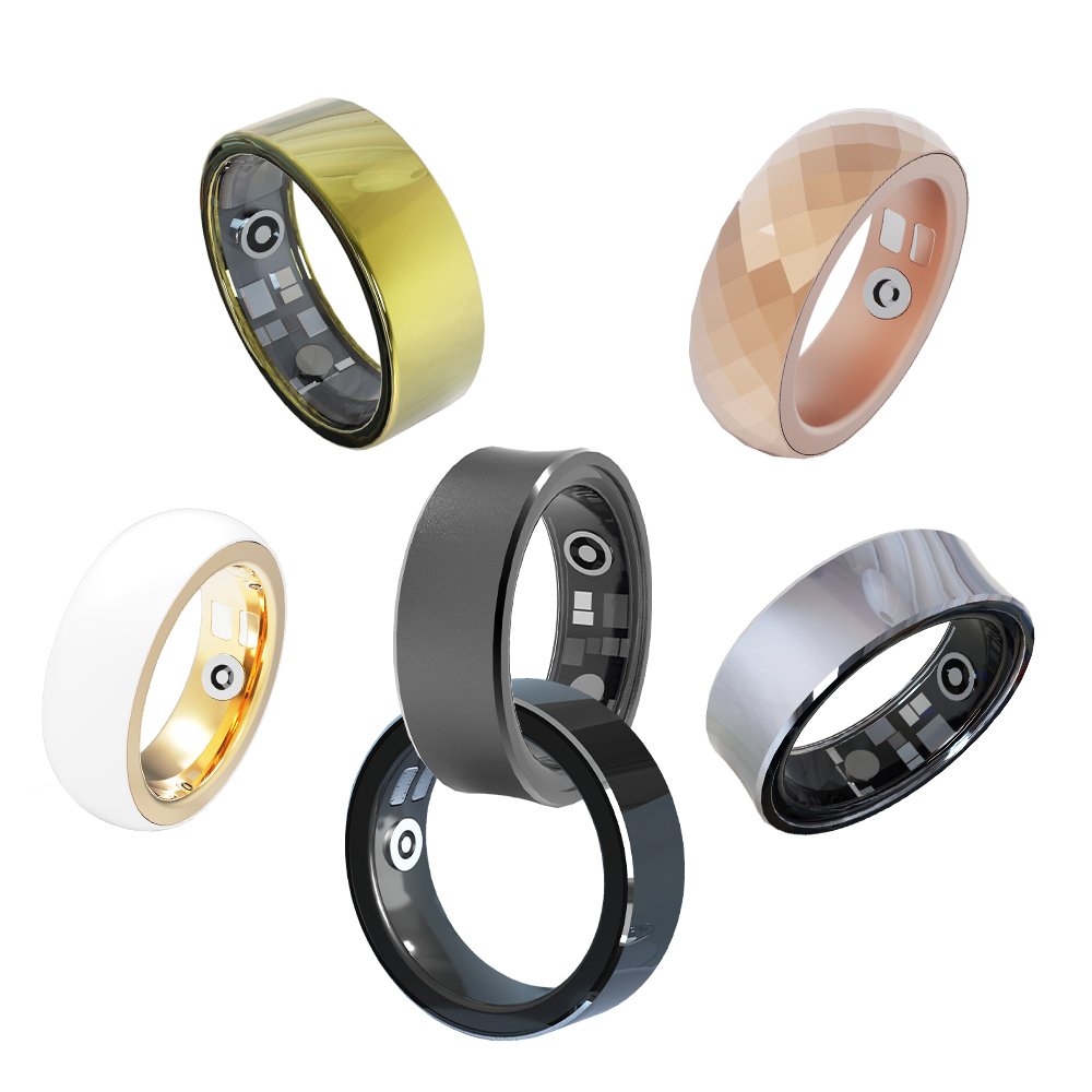 smart ring blood pressure Blood pressure monitoring smart health ring heart rate sleep tracking