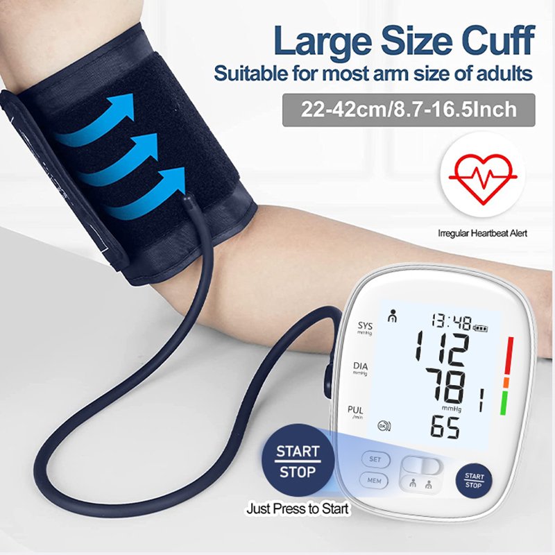 50% Discount CE ISO Approved Medical A Portable Bp Monitor Upper Arm Digital Blood Pressure