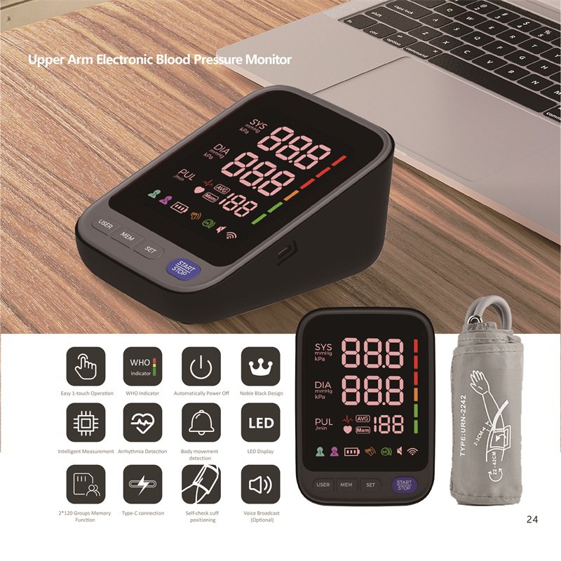 USB Charge Electronic BP Machine Wholesale Price LED Display New Design BPM