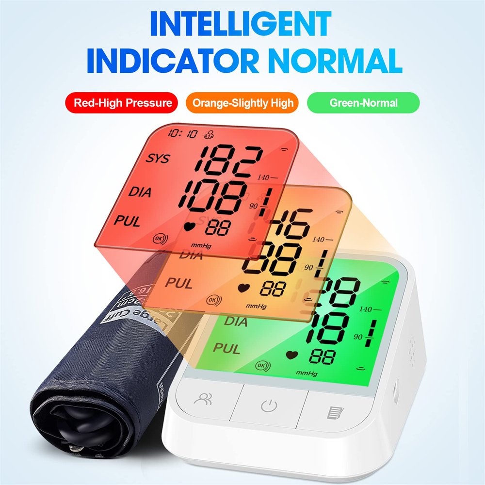 CE ISO Approved Medical Blood Pressure Equipment BP Pressure Apparatus Smart Arm Digital Sphygmomanometer Blood Pressure Monitor