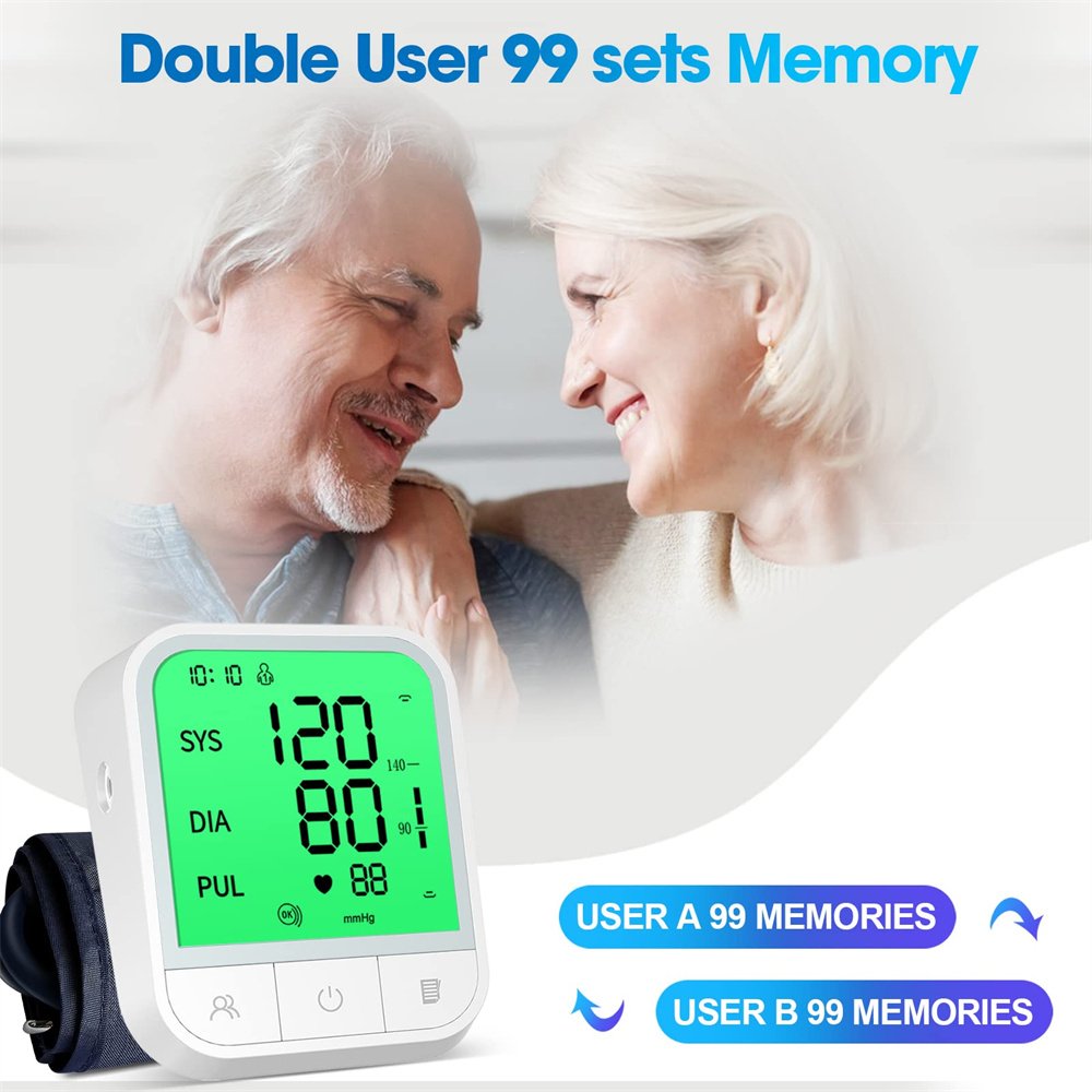 CE ISO Approved Medical Blood Pressure Equipment BP Pressure Apparatus Smart Arm Digital Sphygmomanometer Blood Pressure Monitor
