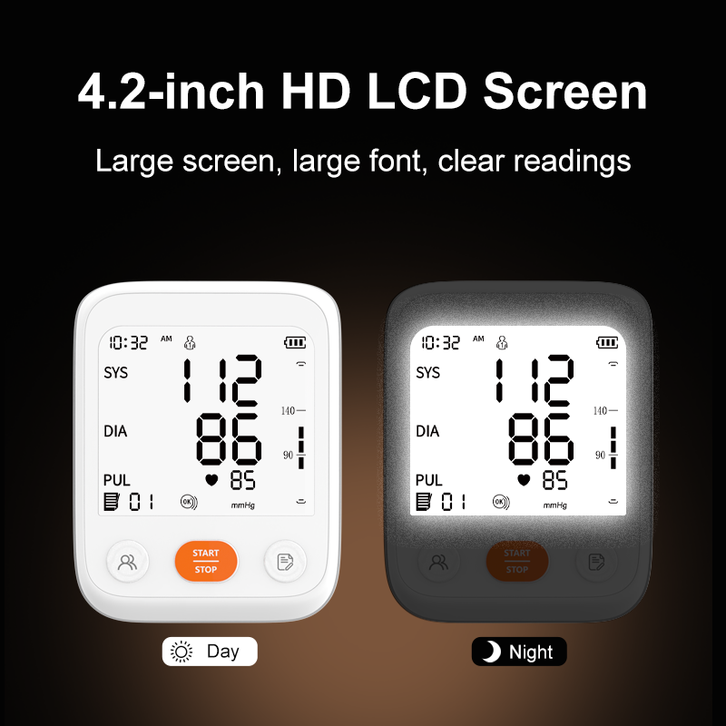Home Use Blood Pressure Machine Health Monitoring Devices Tensiometro Digital Blood Pressure Monitors Upper Arm Sphygmomanometer