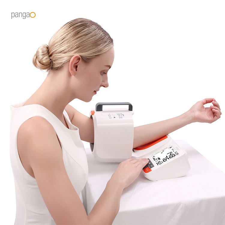 Automatic BP Apparatus Tunnel Type Blood Pressure Monitor Meter Desktop Sphygmomanometer