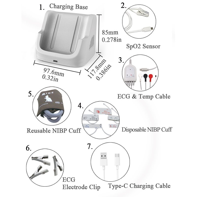 BEERY Am6200 Cat blood pressure monitor dog Dog patient monitor Dog health monitor
