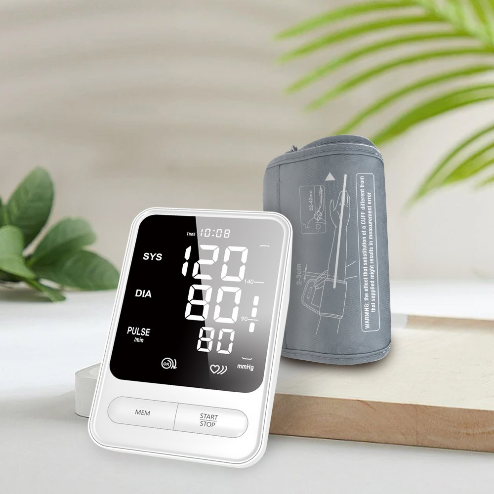 Upper arm Digital Blood Pressure Monitor sphygmomanometer CE and 510K certified