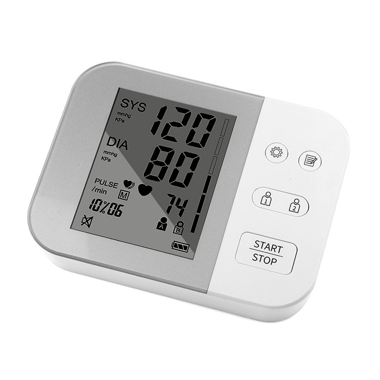 Flat Appearance 99 Groups Store Memories Voice Broadcast Electronic Smart Blood Pressure Monitor