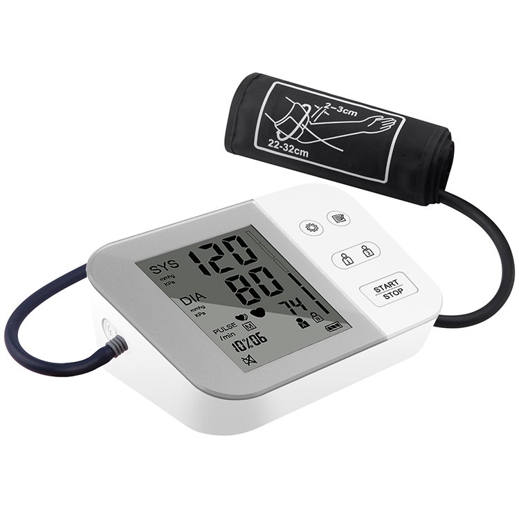 Flat Appearance 99 Groups Store Memories Voice Broadcast Electronic Smart Blood Pressure Monitor