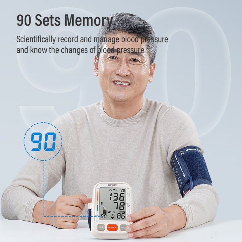 Electronic medical bp machine smart sphygmomanometer digital upper arm blood pressure monitor