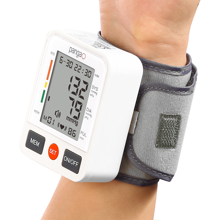 Electronic talking bp operator machine electronic digital wrist blood pressure monitor