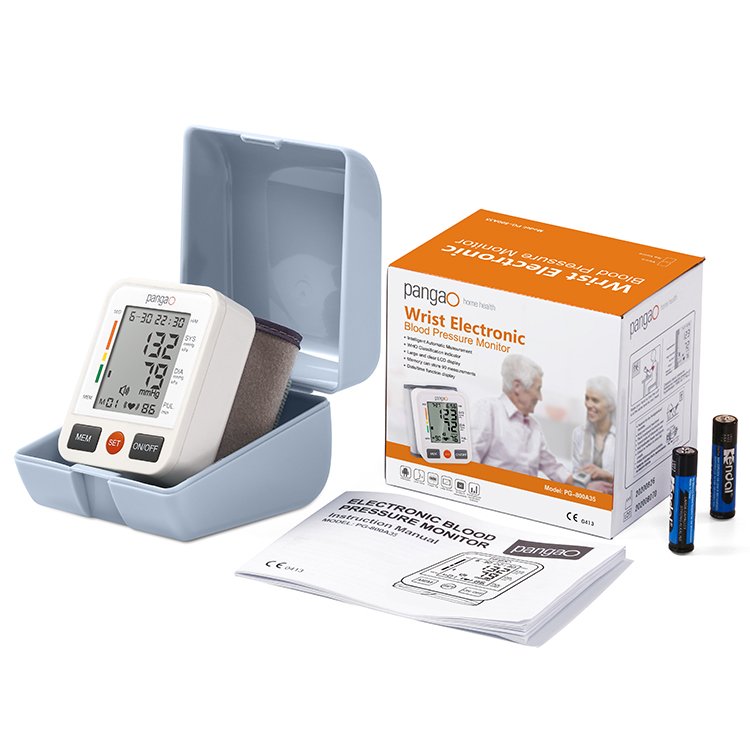 Electronic talking bp operator machine electronic digital wrist blood pressure monitor