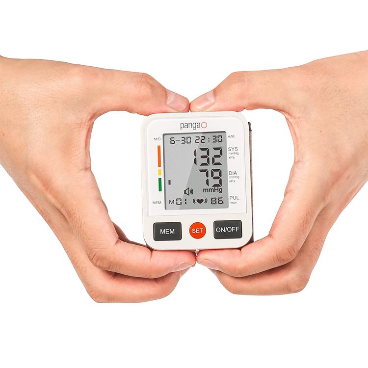 Electronic talking bp operator machine electronic digital wrist blood pressure monitor