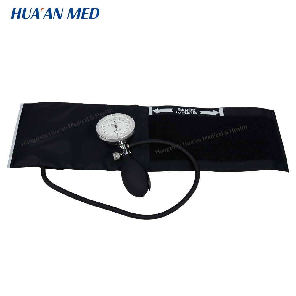HUAAN Large Dial Manual Blood Pressure Monitor Medical Calibration Classic Aneroid Sphygmomanometer