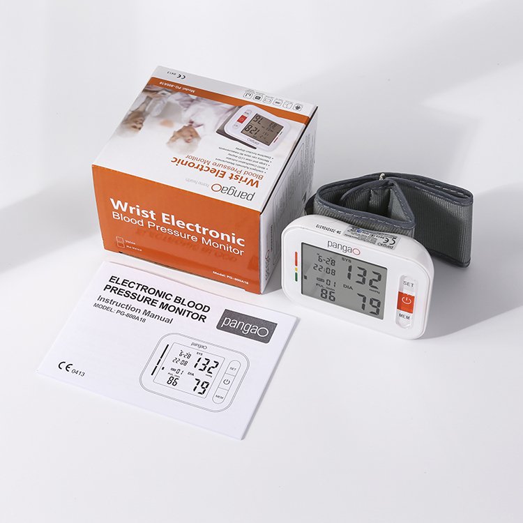 Automatic digital sphygmomanomet oem wrist bp checking machine health blood pressure monitor