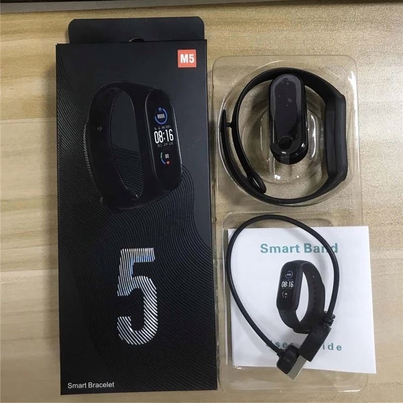 Sport Fitness bracelet Watch Blood Pressure Heart Rate Waterproof Wristband M5 Smart Band m5 smart watch