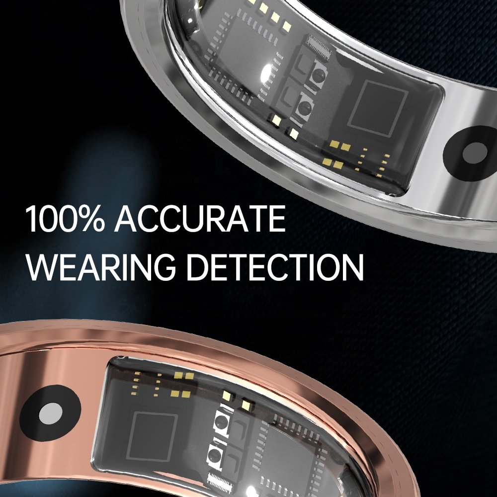 Smart Ring Phone Stainless Steel Rings Men High Quality Fashion Luxury Finger Ring For Girls Women