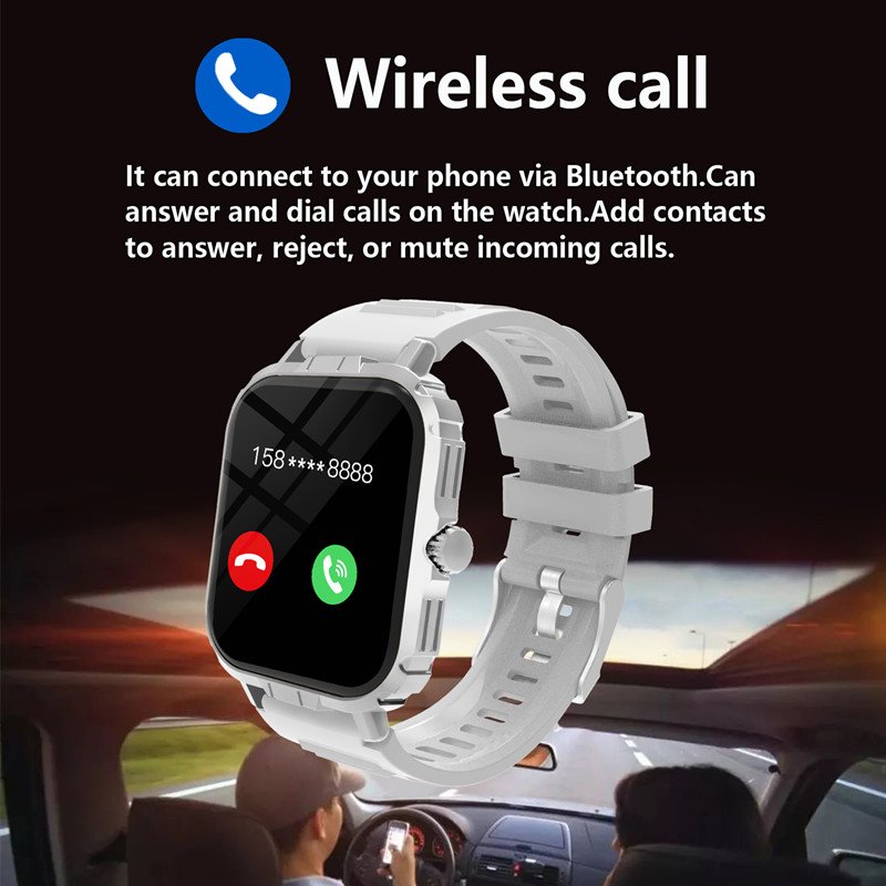 Smart Watch Health Fitness Tracker with Heart Rate Sleep Monitor 115 Sports Modes Step Calorie Counter Pedometer IP68 Waterproof