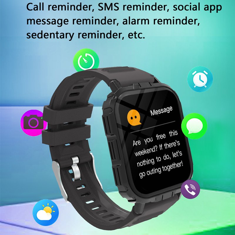 Smart Watch Health Fitness Tracker with Heart Rate Sleep Monitor 115 Sports Modes Step Calorie Counter Pedometer IP68 Waterproof