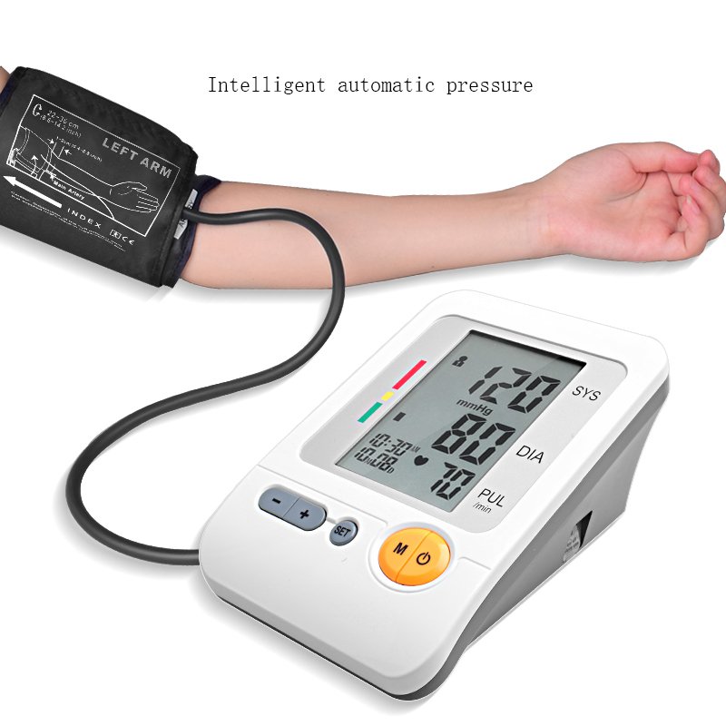 Big screen high quality digital tensiometer electronic blood pressure monitor household medical sphygmomanometer