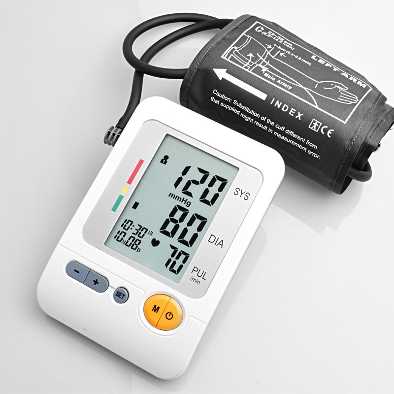 Big screen high quality digital tensiometer electronic blood pressure monitor household medical sphygmomanometer