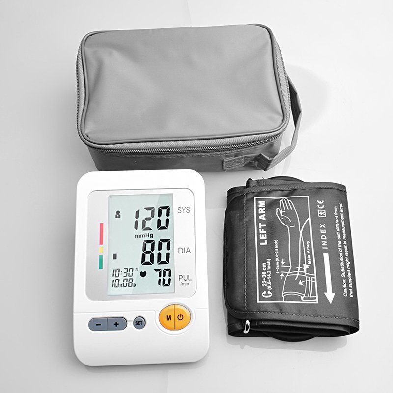 Big screen high quality digital tensiometer electronic blood pressure monitor household medical sphygmomanometer