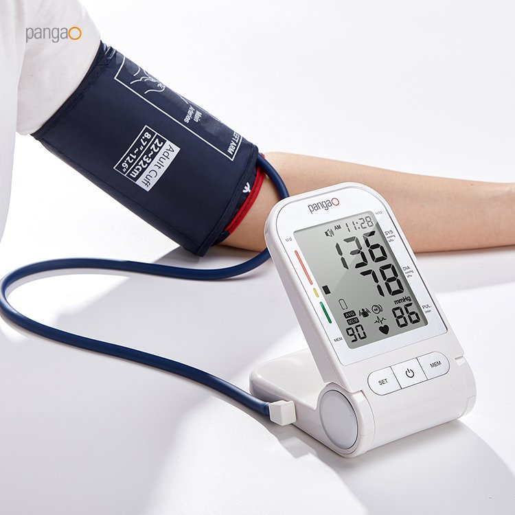 Medical Electronic High BP Monitor Apparatus Upper Arm Automatic Digital Blood Pressure Testing Machine