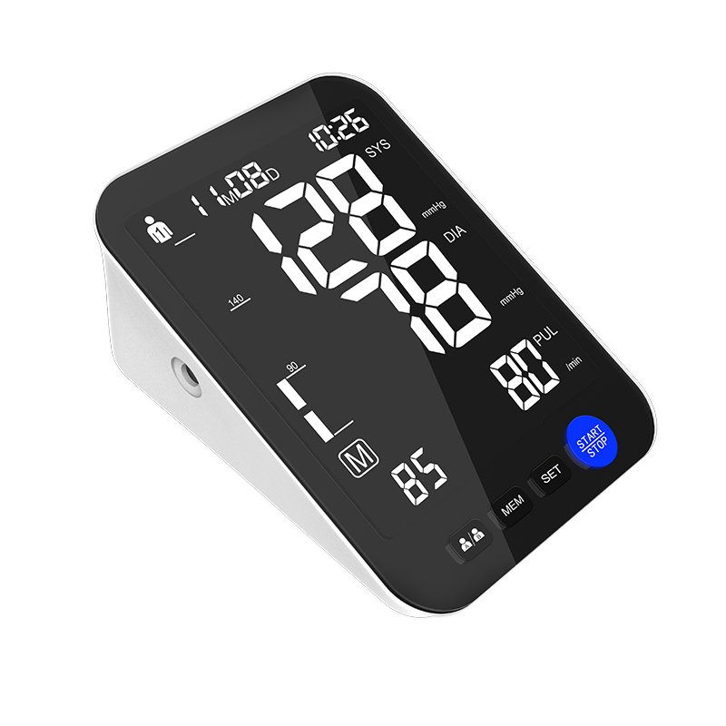 Hot Selling Smart Sphygmomanomete Tensiometre BP Machine Electronic Ambulatory Upper Arm Blood Pressure Monitor